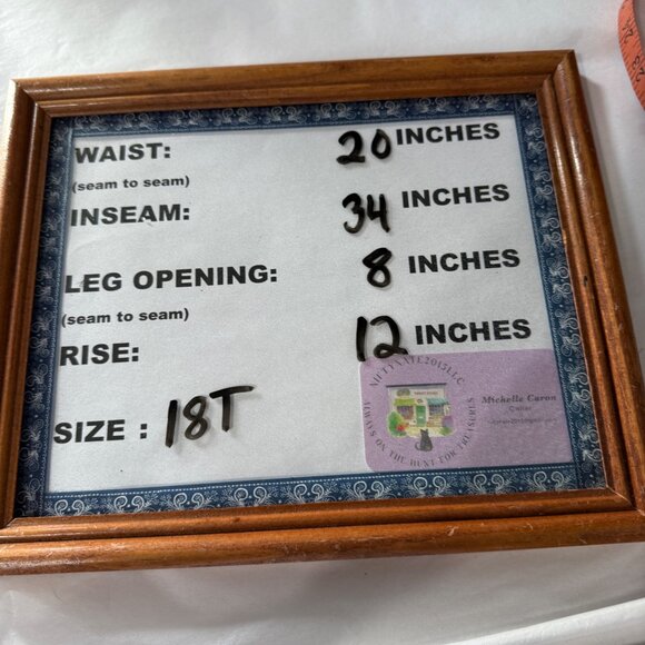 LL Bean Women’s Slim Leg Jean Favorite Fit Straight dark wash size 18 Tall - Picture 6 of 6